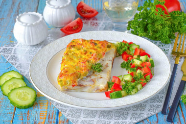 Филе минтая в аэрогриле