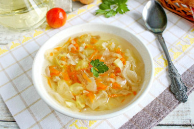 Овощной суп ПП для похудения