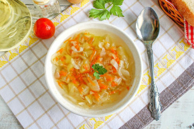 Овощной суп ПП для похудения