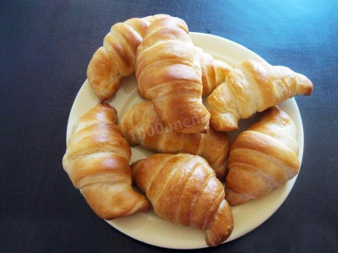 Французские круассаны сливочные