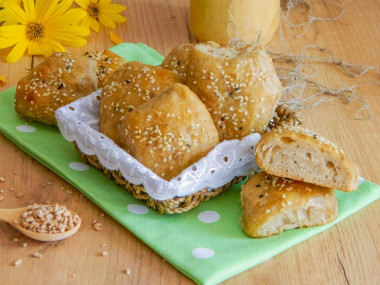 Булочки на закваске