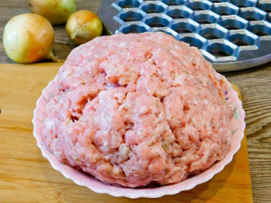Фарш для пельменей из свинины