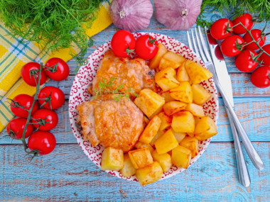 Куриные бедрышки в аэрогриле