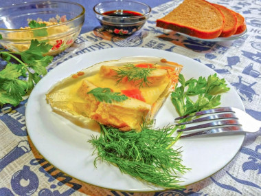 Заливное из щуки