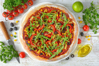 Веганская пицца