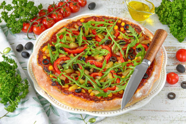 Веганская пицца