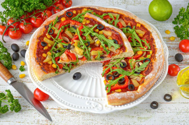 Веганская пицца