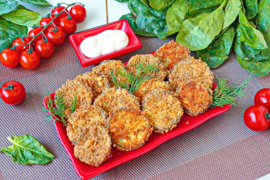 Хрустящие баклажаны в духовке