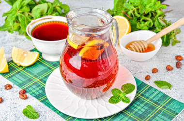 Отвар шиповника