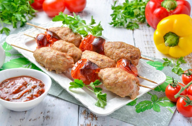 Шашлык из фарша