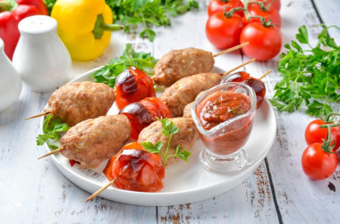 Шашлык из фарша