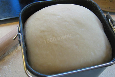 Дрожжевое тесто для пирогов в хлебопечке