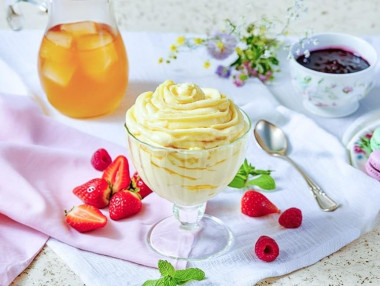 Крем пломбир на сливках