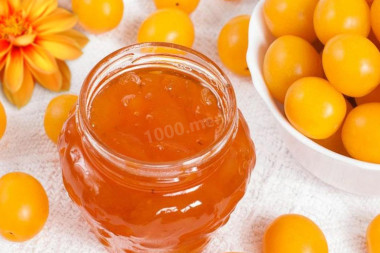 Джем из желтой сливы на зиму без косточек
