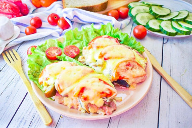 Мясо свинина по царски в духовке