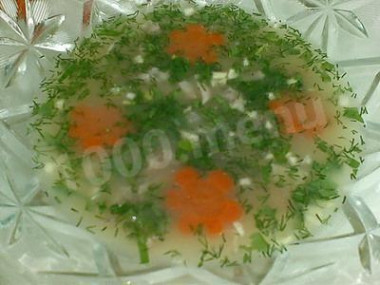 Студень из свиных ножек и куры в скороварке