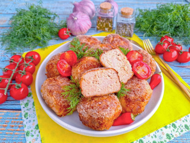 Котлеты без лука