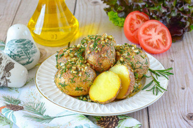 Картофель запеченный в аэрогриле