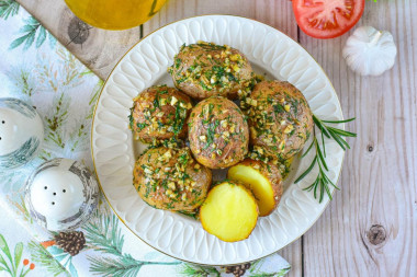 Картофель запеченный в аэрогриле