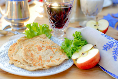 Еврейская Маца домашняя