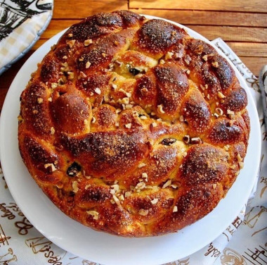 Козунак великденски, пасхальный