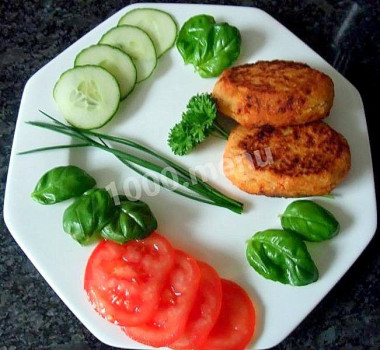 Чечевичные котлеты с морковью и рисом постные вегетарианские