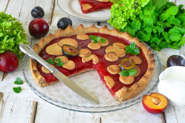 Гречневый пирог без глютена и яиц