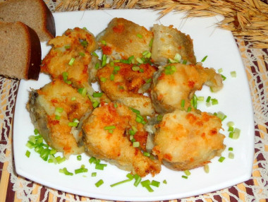 Минтай жареный в кукурузном масле