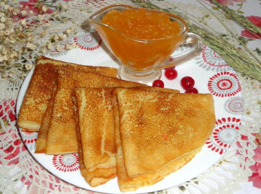 Блины кисломолочные