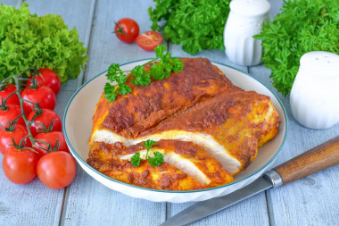Куриная грудка в аэрогриле сочная