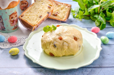 Холодное тесто для куличей