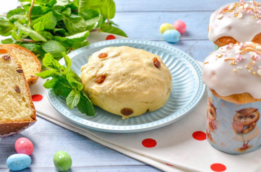 Холодное тесто для куличей