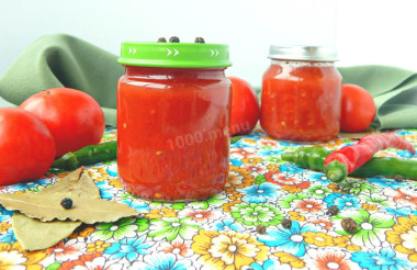 Томатный сок через мясорубку на зиму
