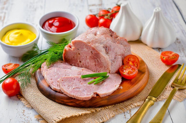 Домашняя ветчина из свинины