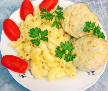 Суфле из курицы со сливками и сметаной в духовке