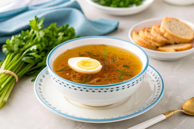 Куриный бульон в мультиварке