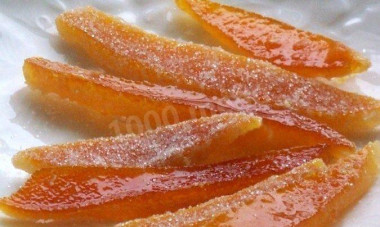 Цукаты с сахаром на воде с яблоком