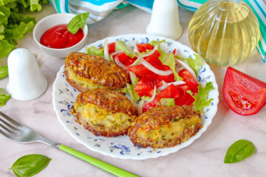 Сочни из мяса с картошкой