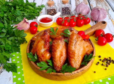 Куриные крылья в аэрогриле