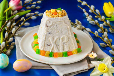 Пасха простая творожная