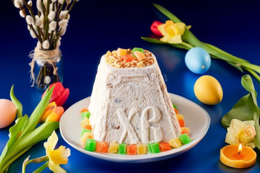 Пасха простая творожная