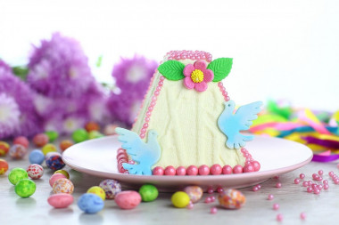 Творожная Пасха со сгущенкой