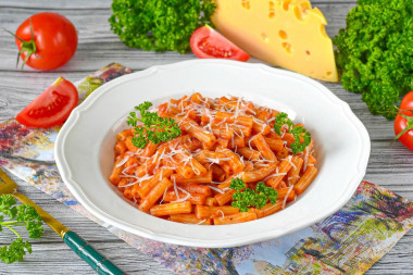 Паста в аэрогриле