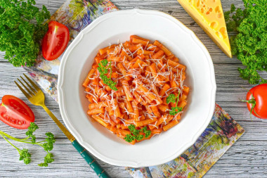 Паста в аэрогриле