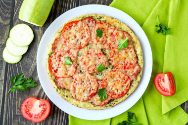Кабачковая пицца из кабачков в духовке