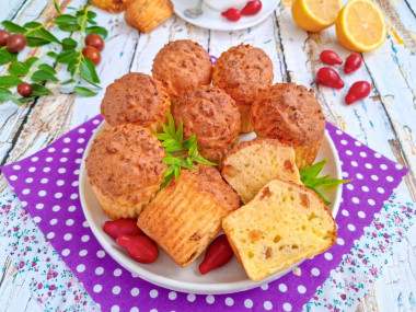 Творожные кексы в аэрогриле