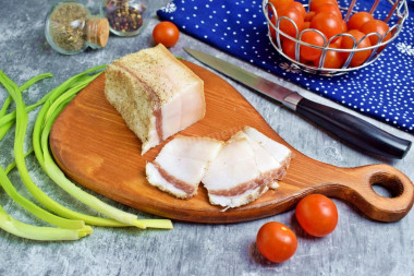 Засолка сала с перцем и чесноком