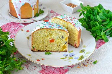 Кулич сахарный