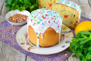 Кулич сахарный