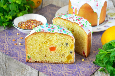 Кулич сахарный